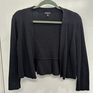 Talbots Classic Black Cardigan